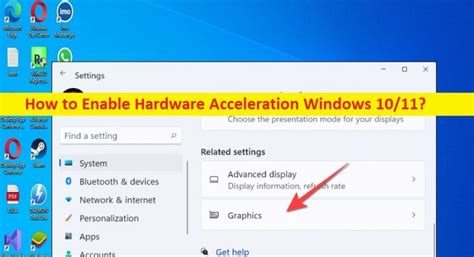 Abilitare laccelerazione hardware in Windows 10